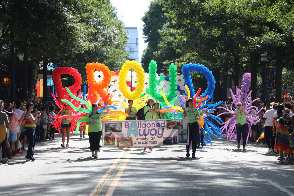 image of pride parade in atl