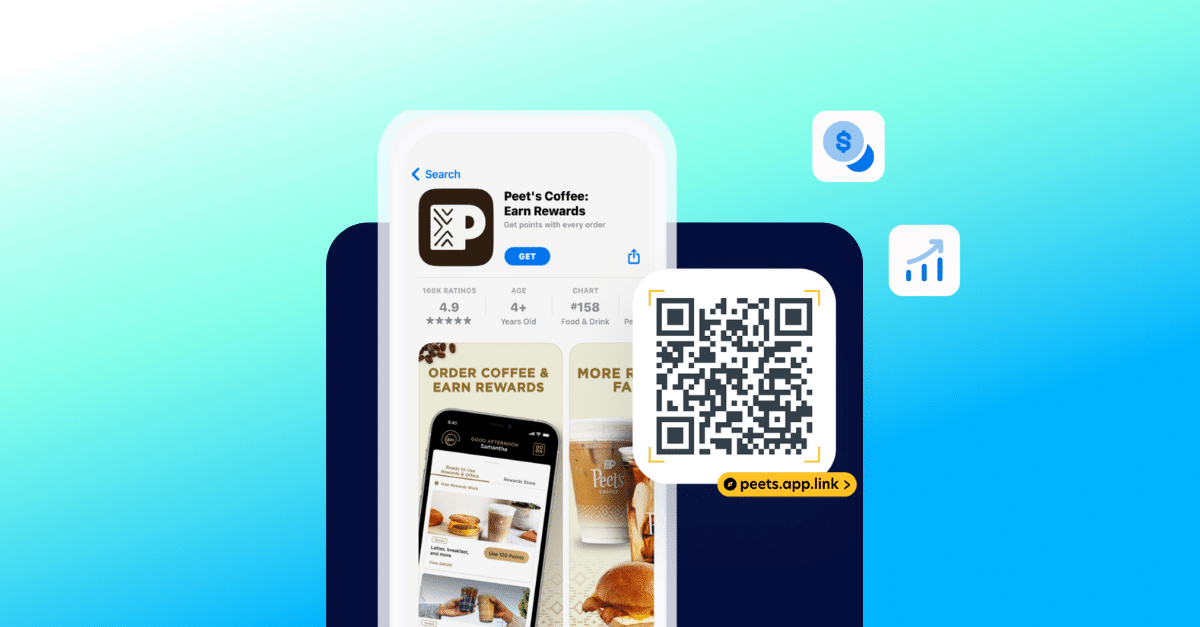 QR codes floating around device