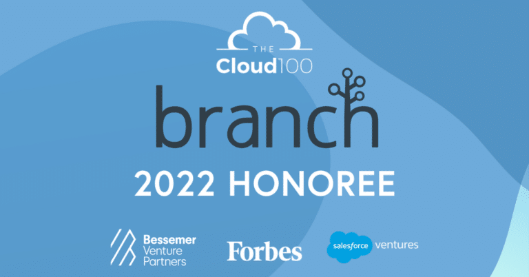 Branch Named 2022 Cloud 100 Honoree by Forbes
